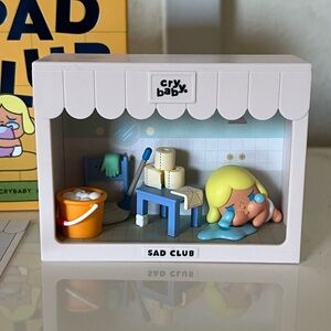 Pop Mart Crybaby Scene Set Big Cleaning Day